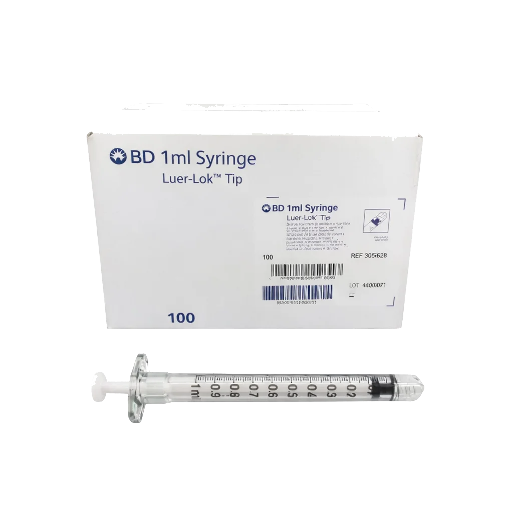 Seringi luer lock 1ml, fără ac, 100buc, BD Micro-Fine product image 2