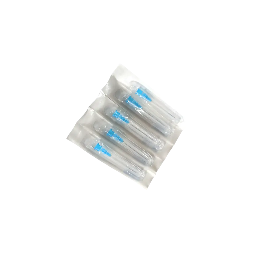 Ace hipodermice sterile 23G x 32 mm (albastre), 100 buc – Farmac Zabban product image 4