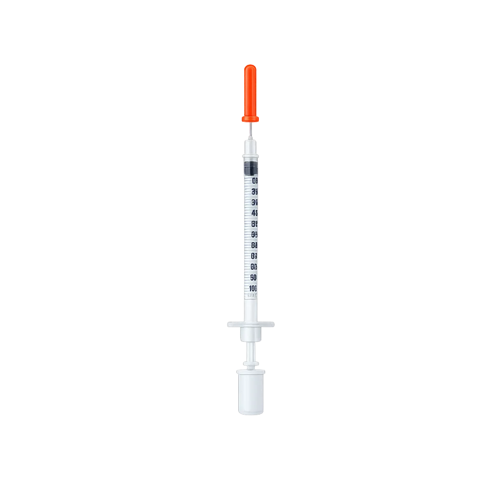 Seringi Insulină cu ac 0.5 ml, 30Gx8mm, 100buc, BD Micro-Fine product image