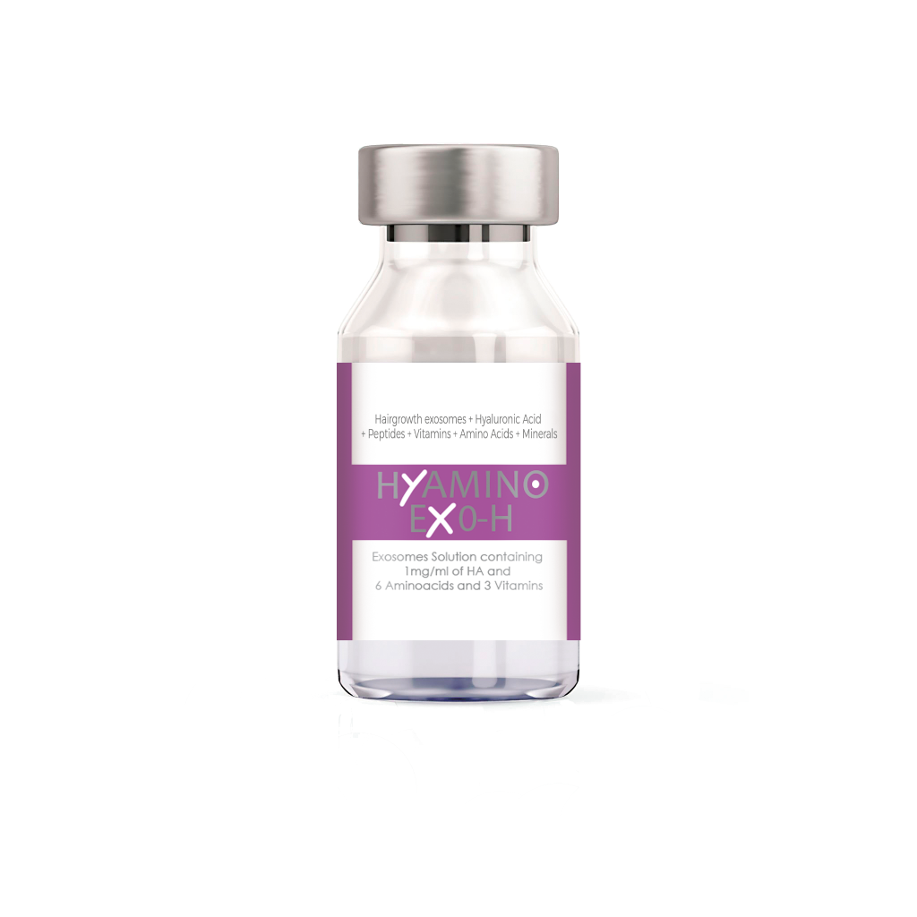 Exozomi pentru creșterea părului + peptide + vitamine + aminoacizi + acid hialuronic. Hyamino EXO-H, 5 flacoane x 5ml product image 2
