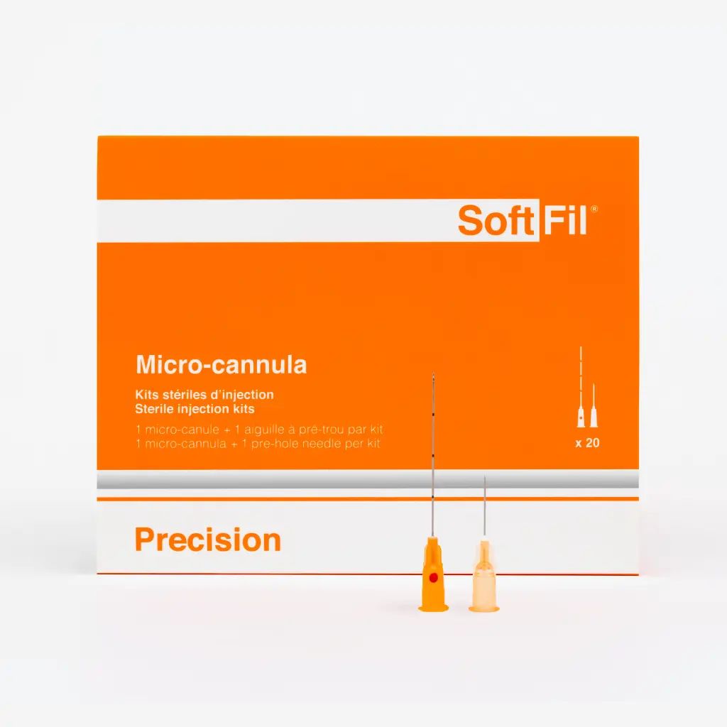 Microcanula 25G x 40mm XL, SoftFil Precision product image