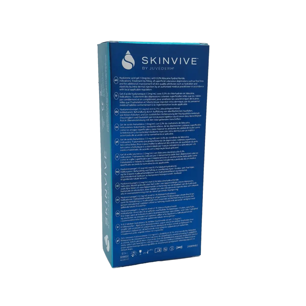 Juvederm SKINVIVE 1 seringă x 1ml – Acid Hialuronic Injectabil pentru Hidratarea și Calitatea Pielii product image 3