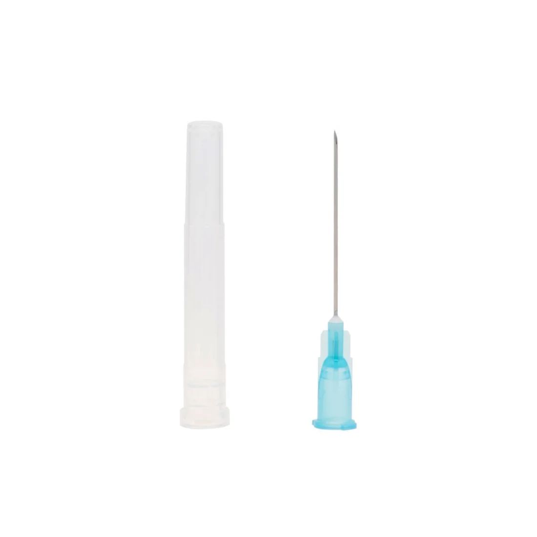 Ace hipodermice sterile 23G x 25 mm (albastre), 100 buc – Farmac Zabban product image