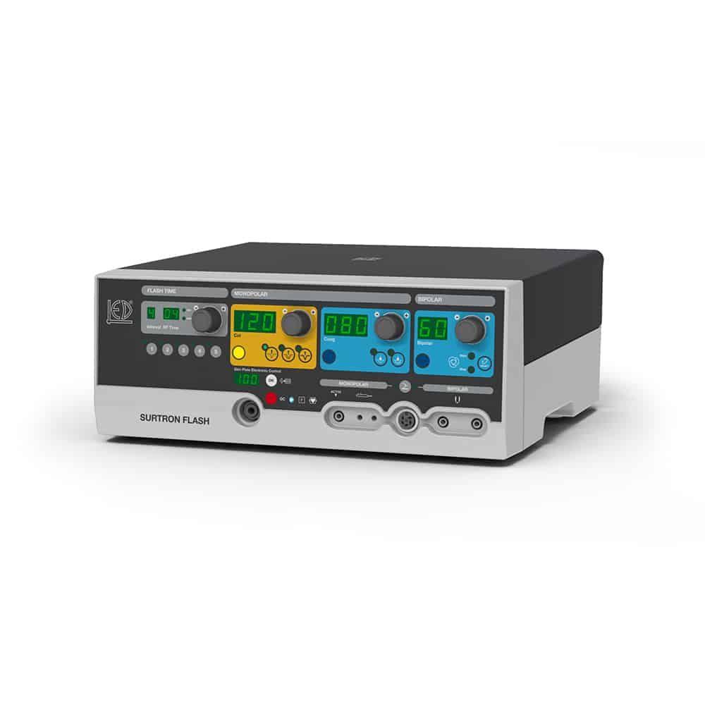 Surtron Flash 120 – Electrocauter radiofrecvență monopolar și bipolar 120W – precizie microchirurgicală și puls flash product image