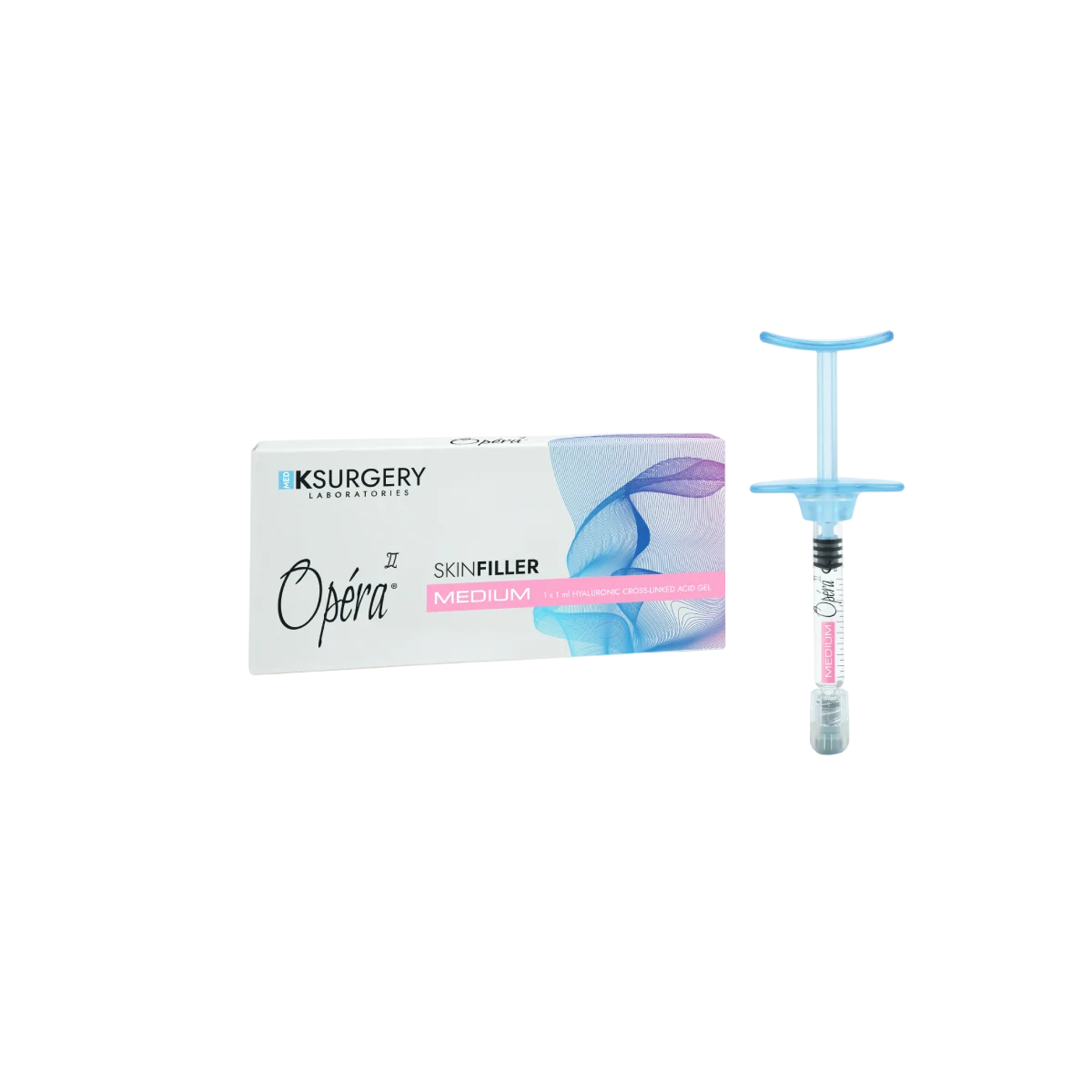 Filler acid hialuronic 1x1 ml pentru riduri moderate – Opera II Medium product image 2