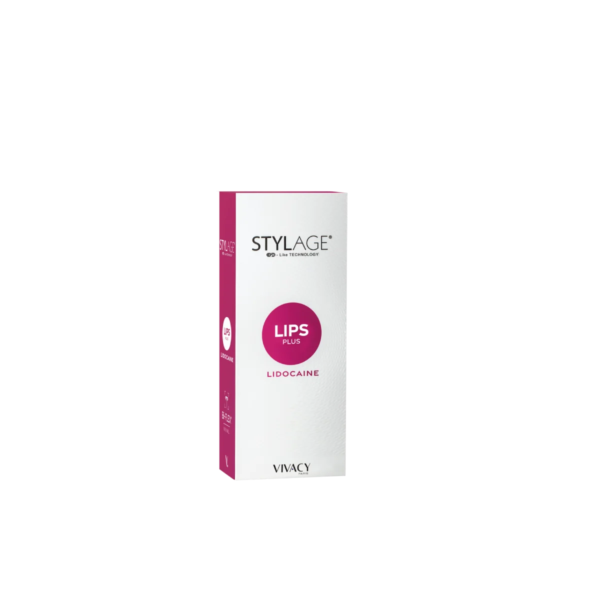 Stylage Lips Plus Bi-Flex cu Lidocaină, 1 x 1 ml – Acid Hialuronic pentru Buze product image
