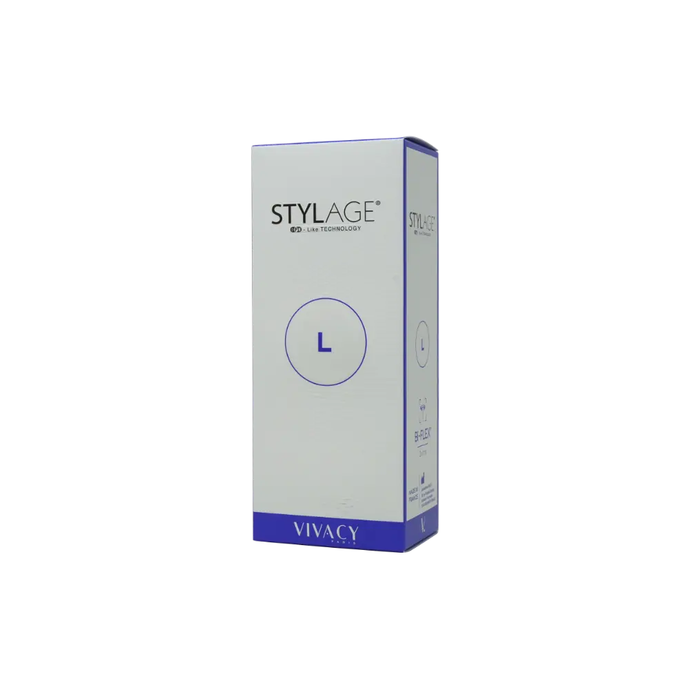 Stylage L Bi-Flex, 2 x 1 ml – Acid Hialuronic pentru Volum și Contur Facial product image