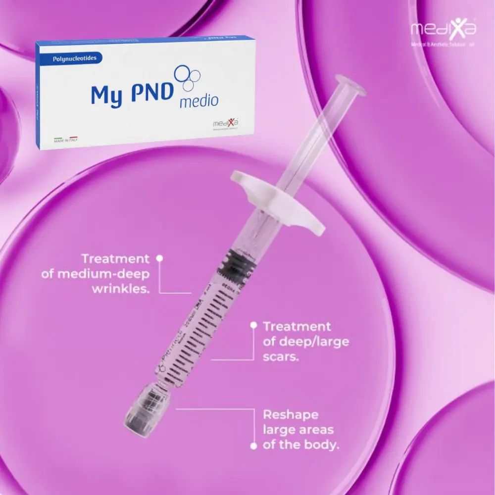 My PND Medio, Polinucleotide cu acid hialuronic, 1 seringă x 2ml product image 3