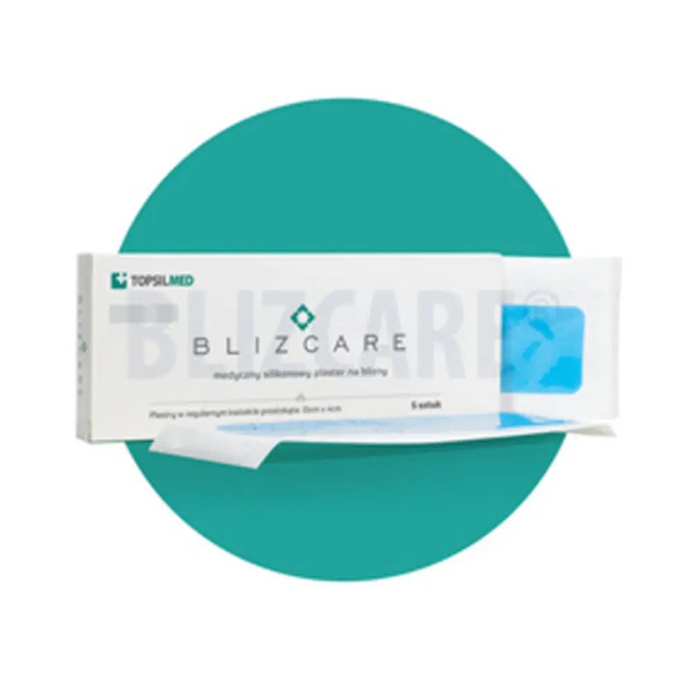 Plasturi siliconici pentru cicatrici BLIZCARE Regular Rectangular 15x4cm (5 buc.) product image