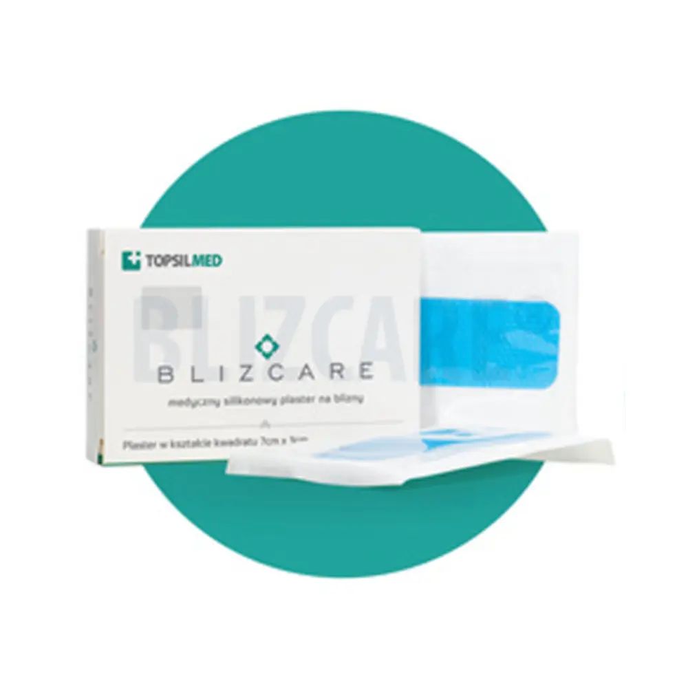 Plasturi siliconici pentru cicatrici BLIZCARE Regular Rectangular 7x3cm (5 buc.) product image