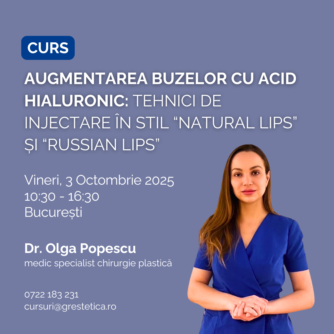 Curs: Augmentarea buzelor cu acid hialuronic: Tehnici de injectare în stil "Natural Lips" și "Russian Lips" product image