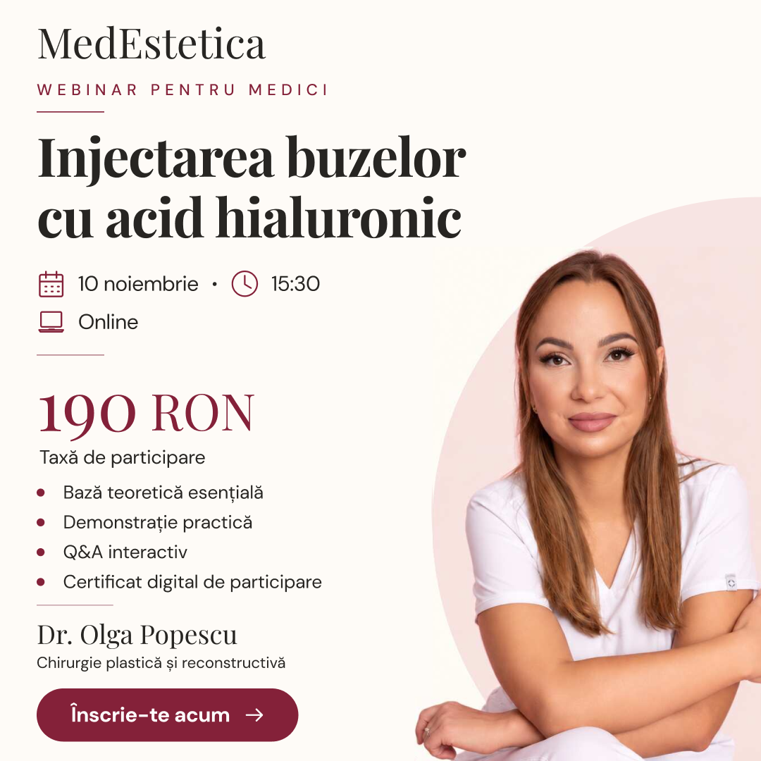 Webinar pentru Medici – Injectarea Buzelor cu Acid Hialuronic | 10 Noiembrie product image