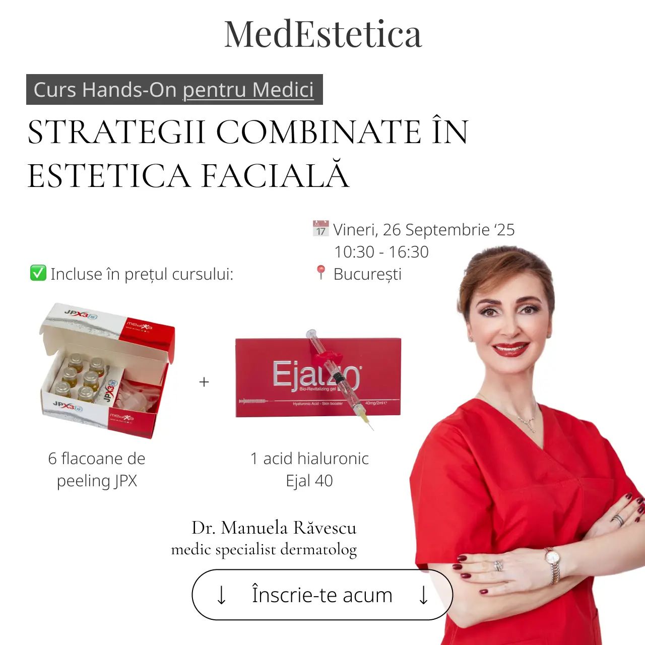 Curs: Strategii Combinate în Estetica Facială – Biorevitalizare & Peeling product image