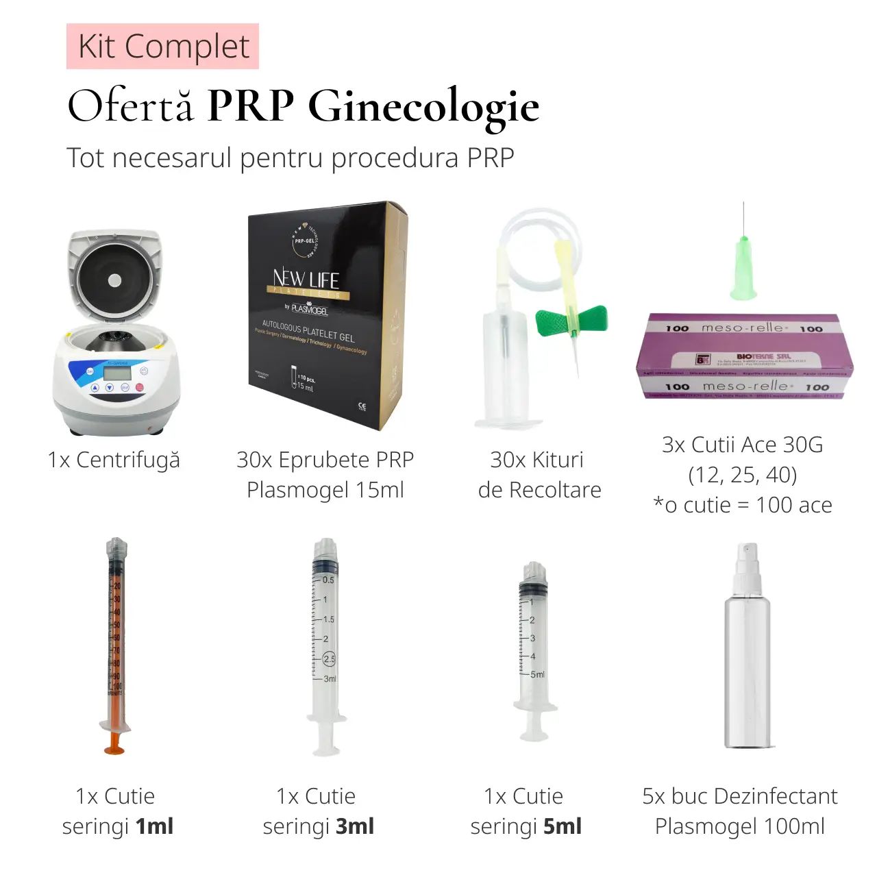 Kit Complet PRP Ginecologie product image