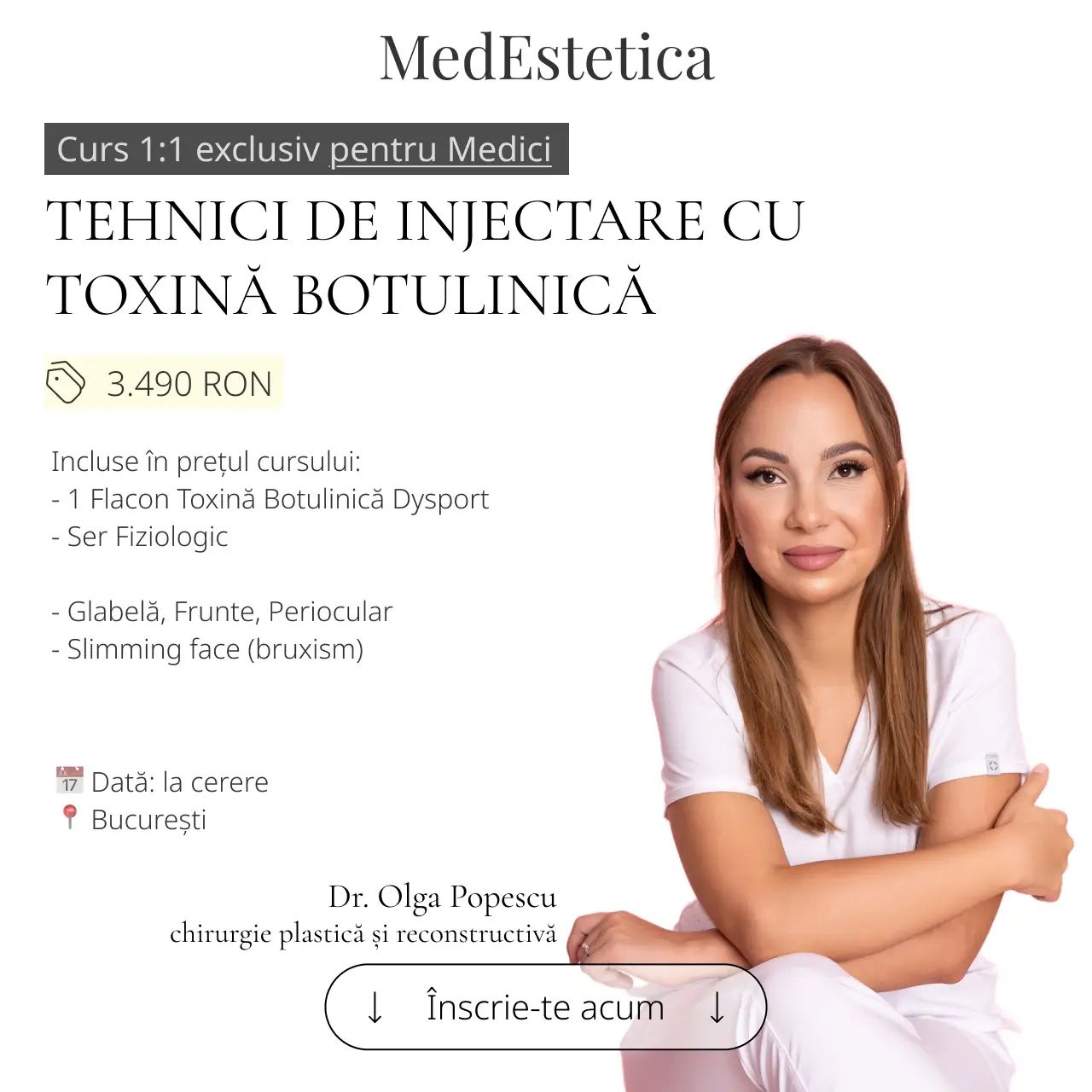 Curs 1 la 1:Tehnici de injectare cu toxină botulinică product image