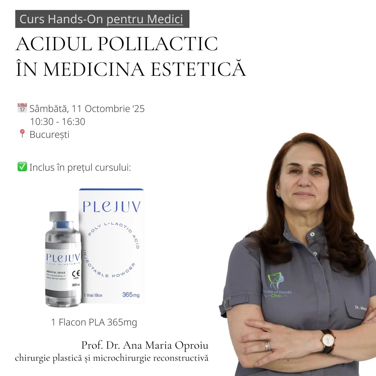 Curs Acid Polilactic în Medicina Estetică product image