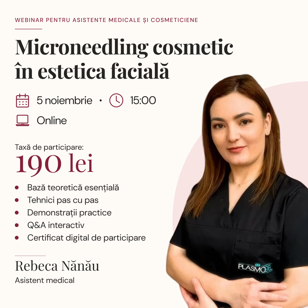 Webinar Microneedling Cosmetic în Estetica Facială